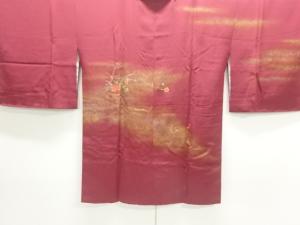 花模様絵羽道行コート